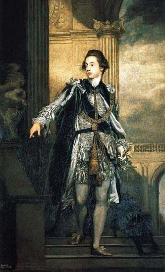 Sir Joshua Reynolds Portrait of Frederick Howard, 5th Earl of Carlisle oil painting image